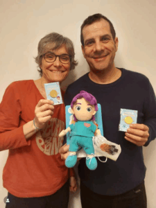 La Fundació la Nineta dels Ulls rebent la insignia daurada de NIxi